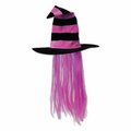 Goldengifts Witch Hat with Hair - Hot Pink GO2811389